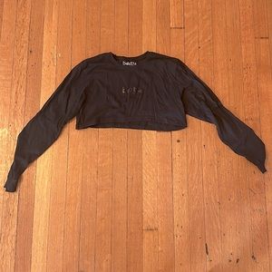 BOOTY BY BRABANTS ULTRA CROPPED LONG SLEEVE